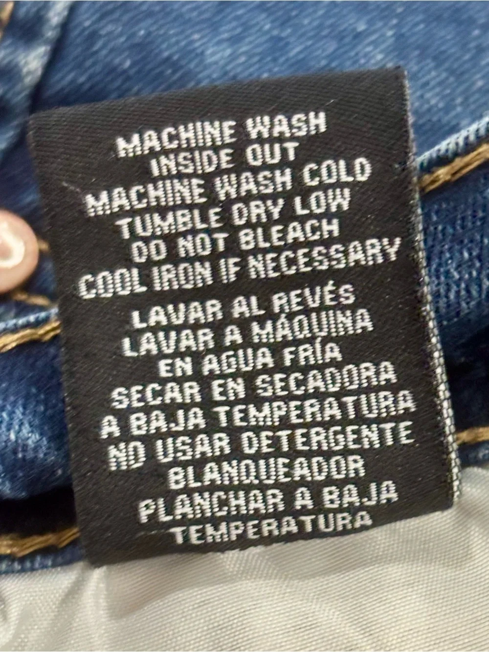 Refinery Republic Distressed Blue Jeans Mens Size 36x32 Excellent Condition